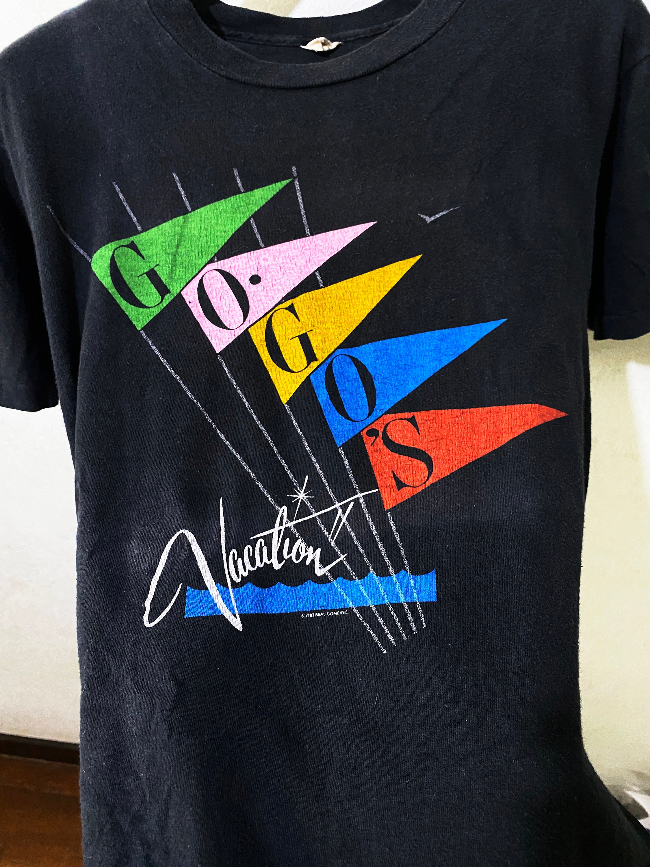 Vintage 1982 the Go-go's Shirt Size XS Vintage Vacation Tour
