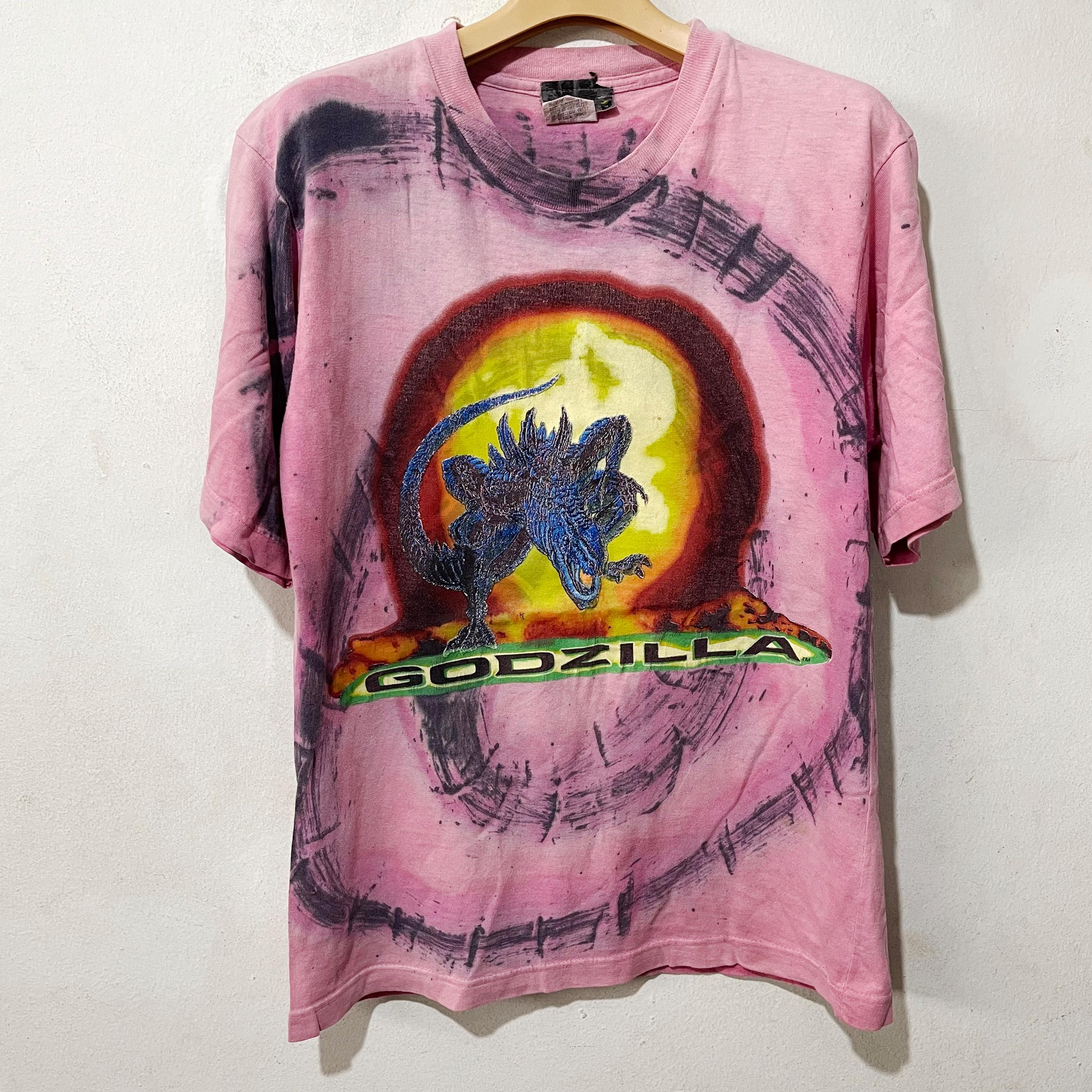Vintage 1998 Godzilla T-shirt Size XXS - Etsy