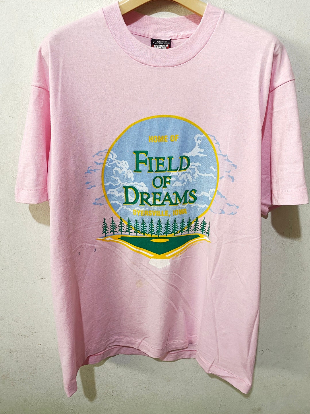 Maillot De Baseball Sans Manches Vintage 1989 Rawlings - Taille XL, Film Field Of Dreams, Rare