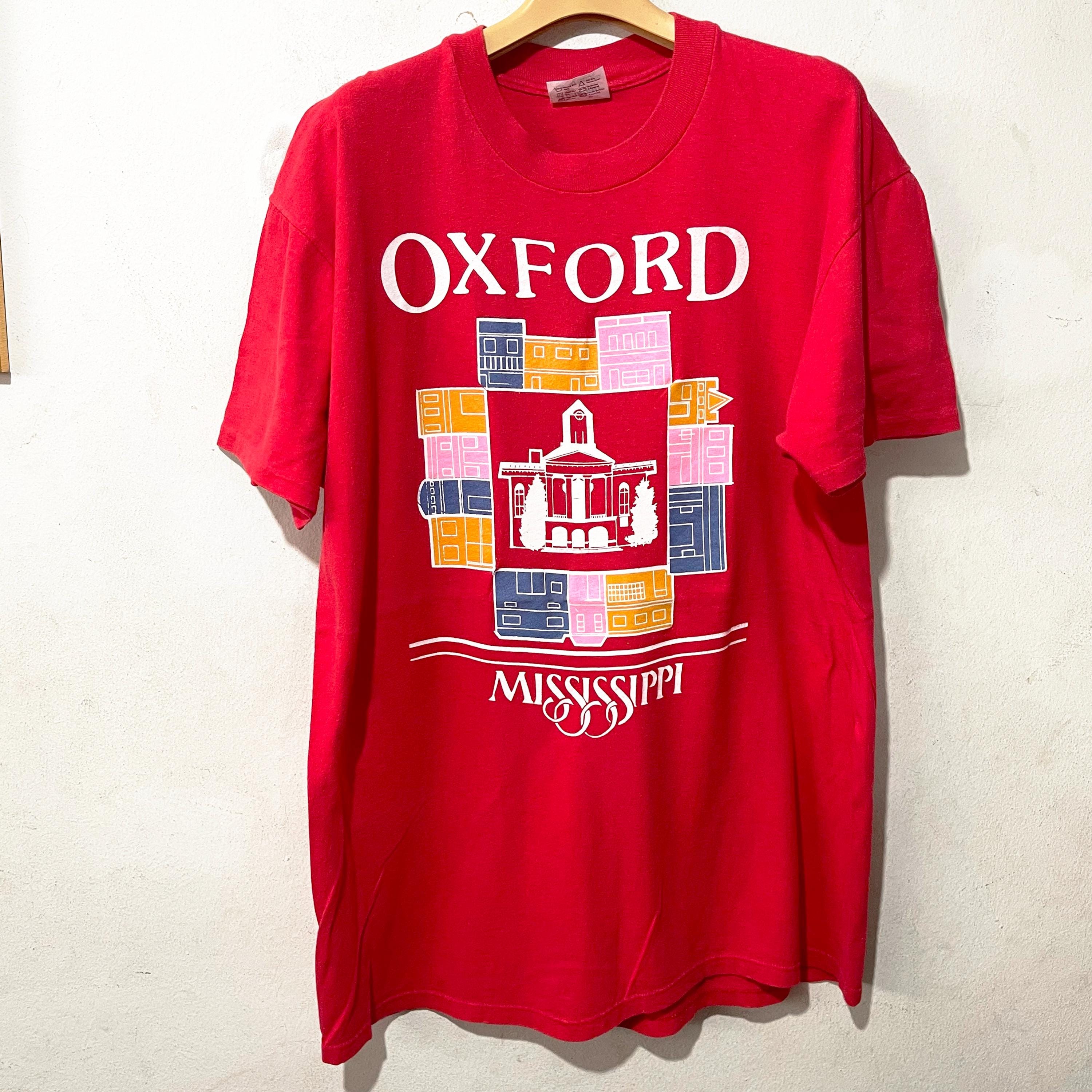 Vintage 90s Oxford Mississippi T-shirt Size L - Etsy