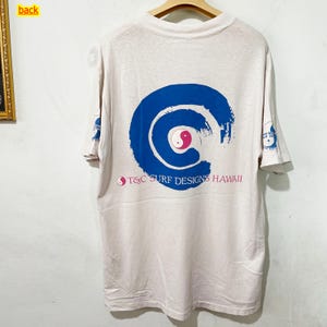 Vintage 80s T&C Surf Designs Hawaii T-Shirt Classic Surfwear Graphic Tee Size L