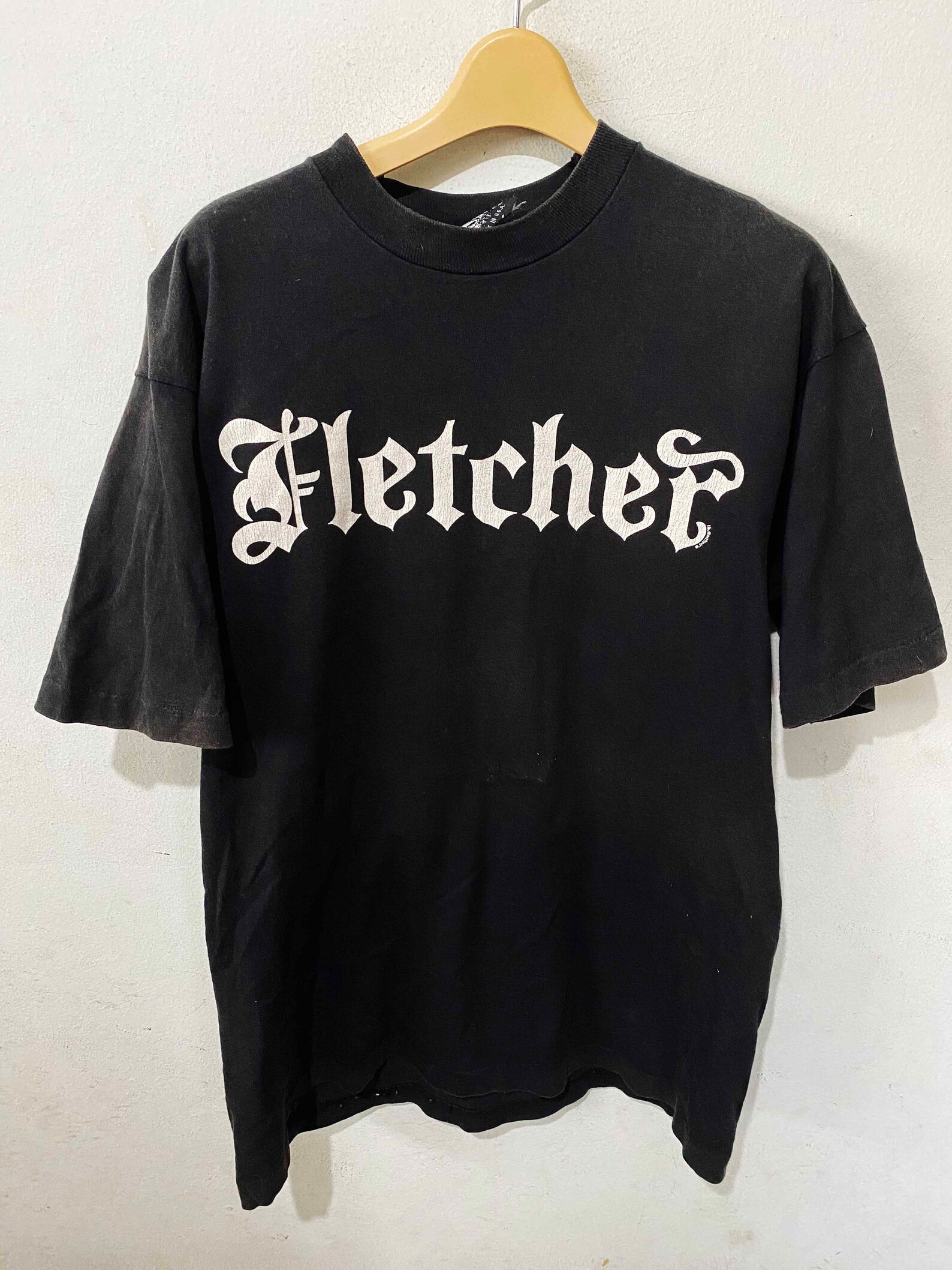 Vintage 1991 Christian Fletcher Shirt Size L Free Shipping Etsy