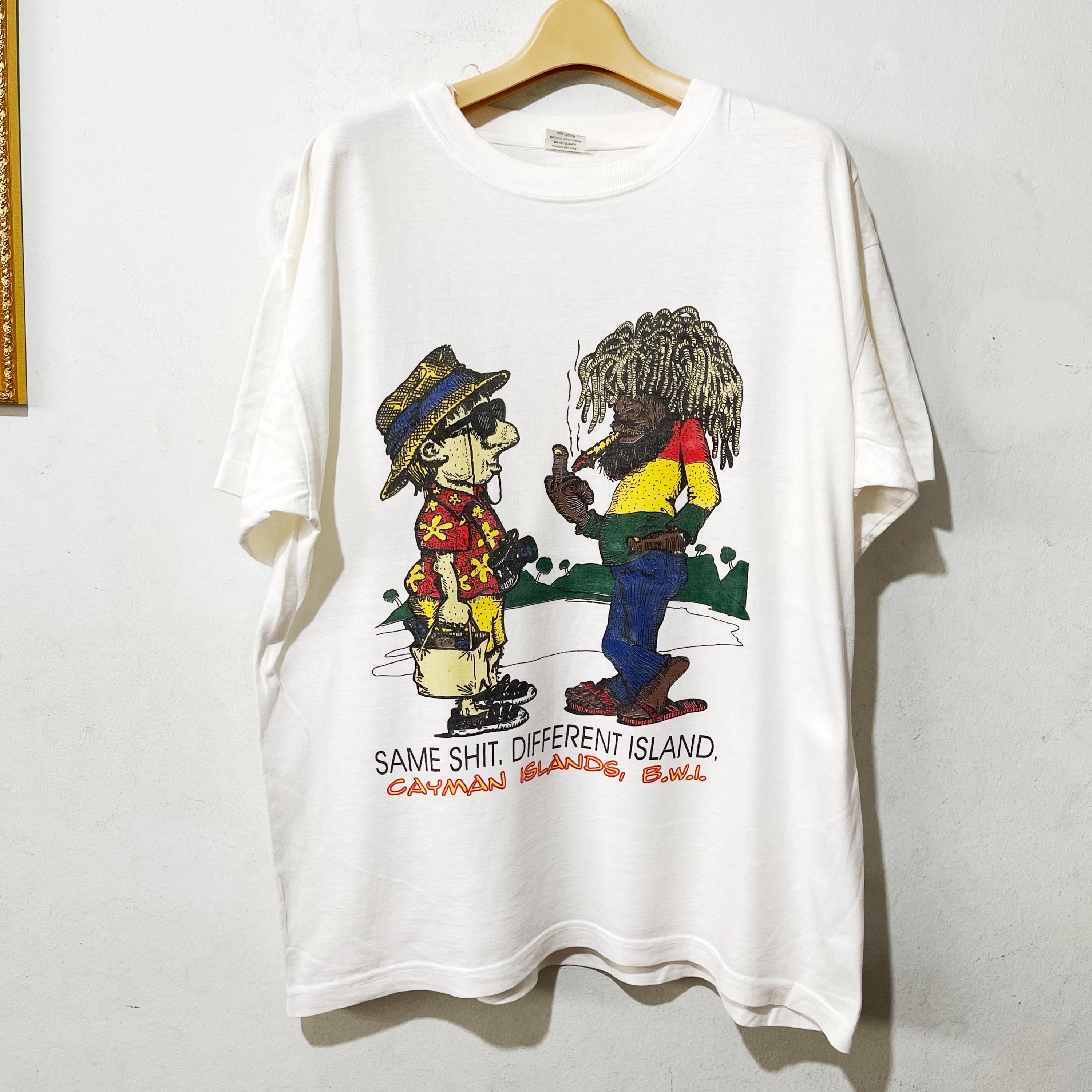 激レア　90s ビンテージ　LLICA Tシャツ Vintage 90s Jamaica Cayman Reggae Islands T-shirt Size XL - Etsy