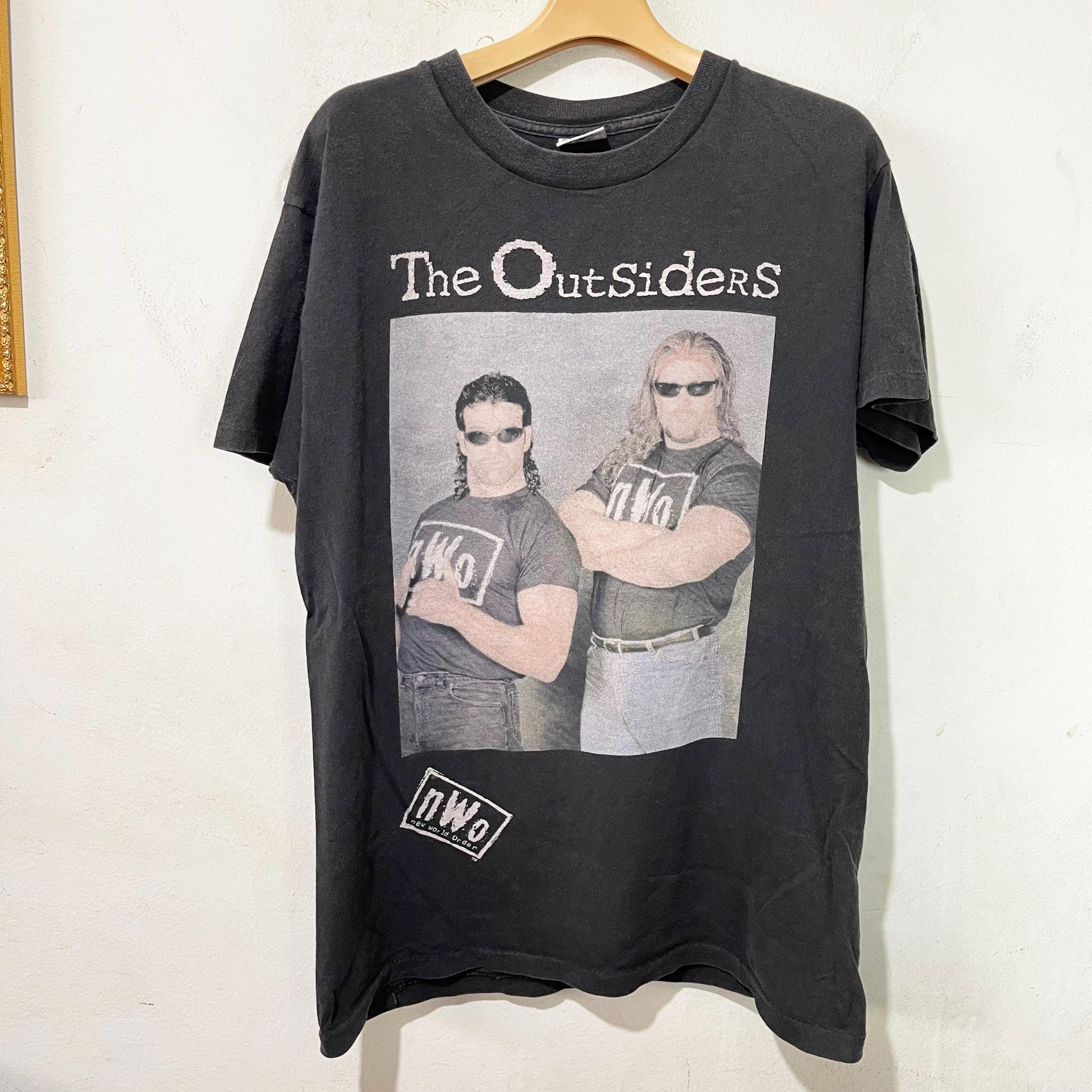 Vintage 90s Nwo Outsiders T-shirt Size M Scott Hall (razor Ramon