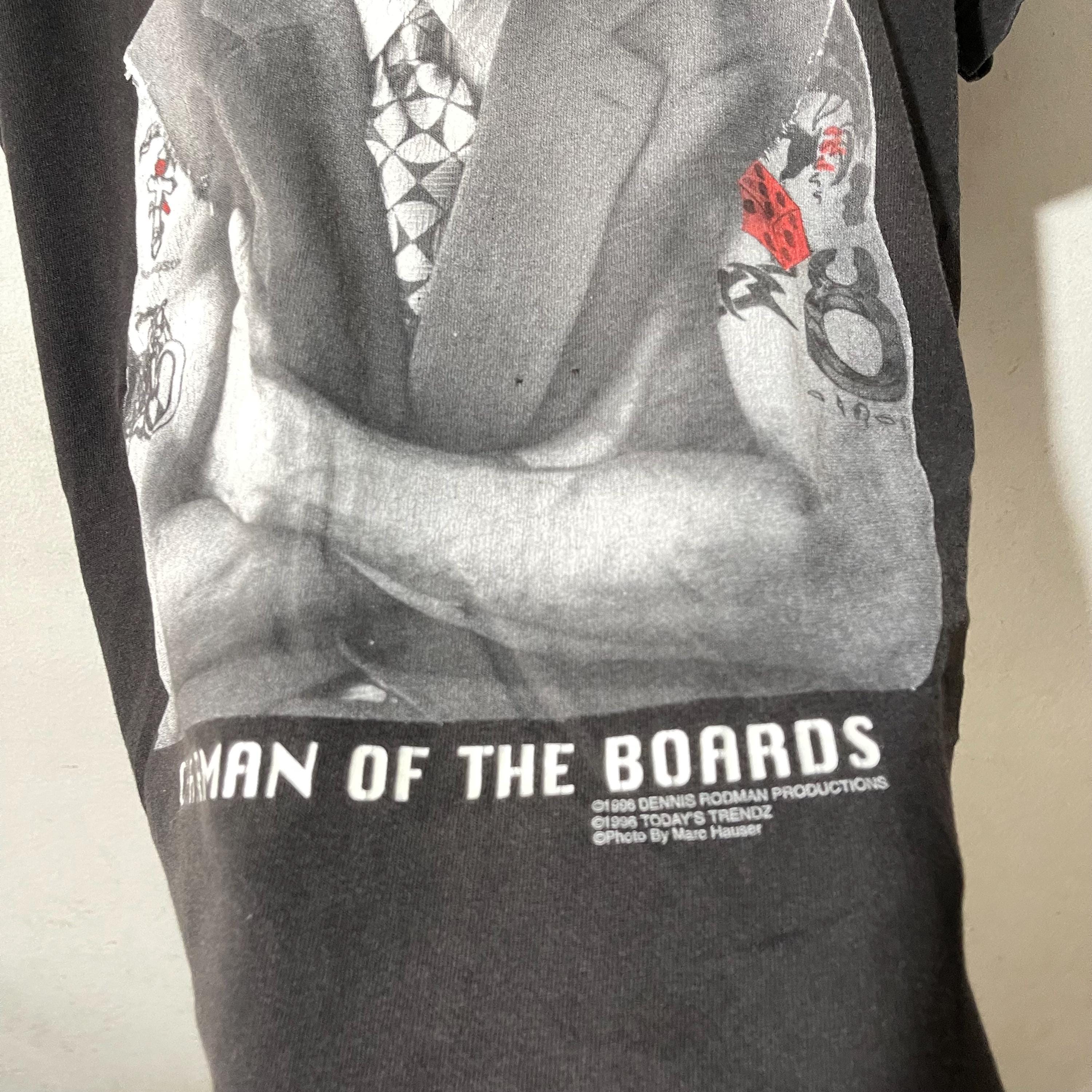ヴィンテージ 1996 デニス・ロッドマン Tシャツ サイズ M - Etsy 日本