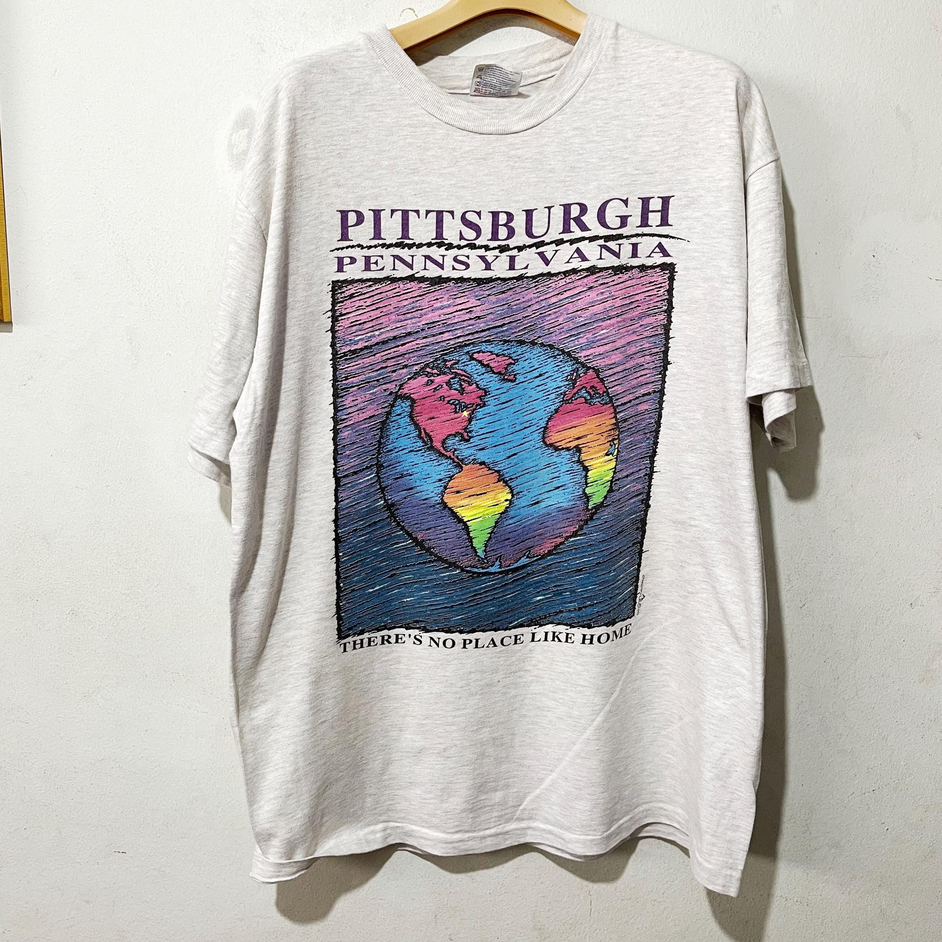 Vintage 90s Theres No Place Like Home Earth T-shirt Size L - Etsy