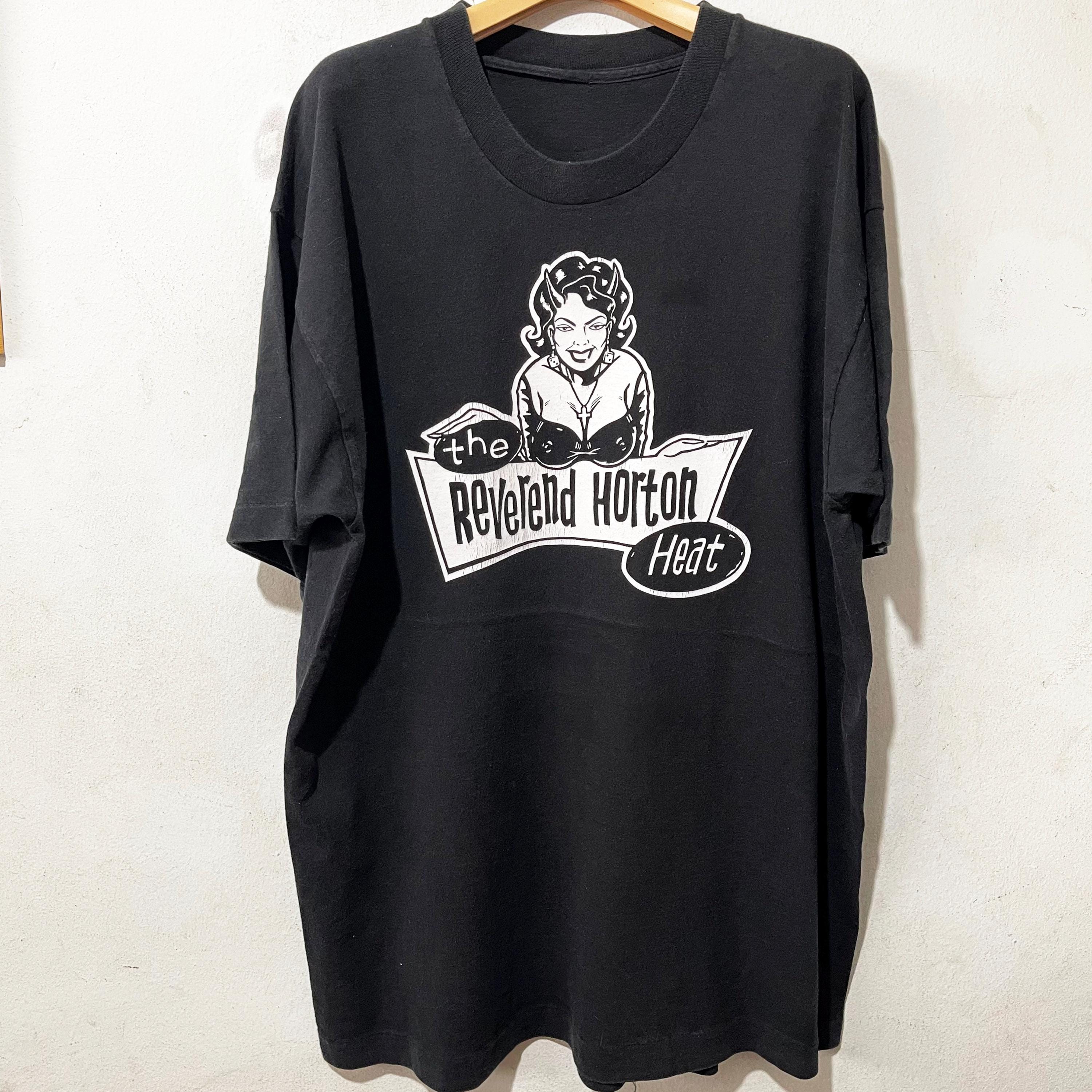 ★The Reverend Horton Heat Tシャツ XL サイコビリー reverend horton heat t shirt Black Friday 2025 ☆The Reverend
