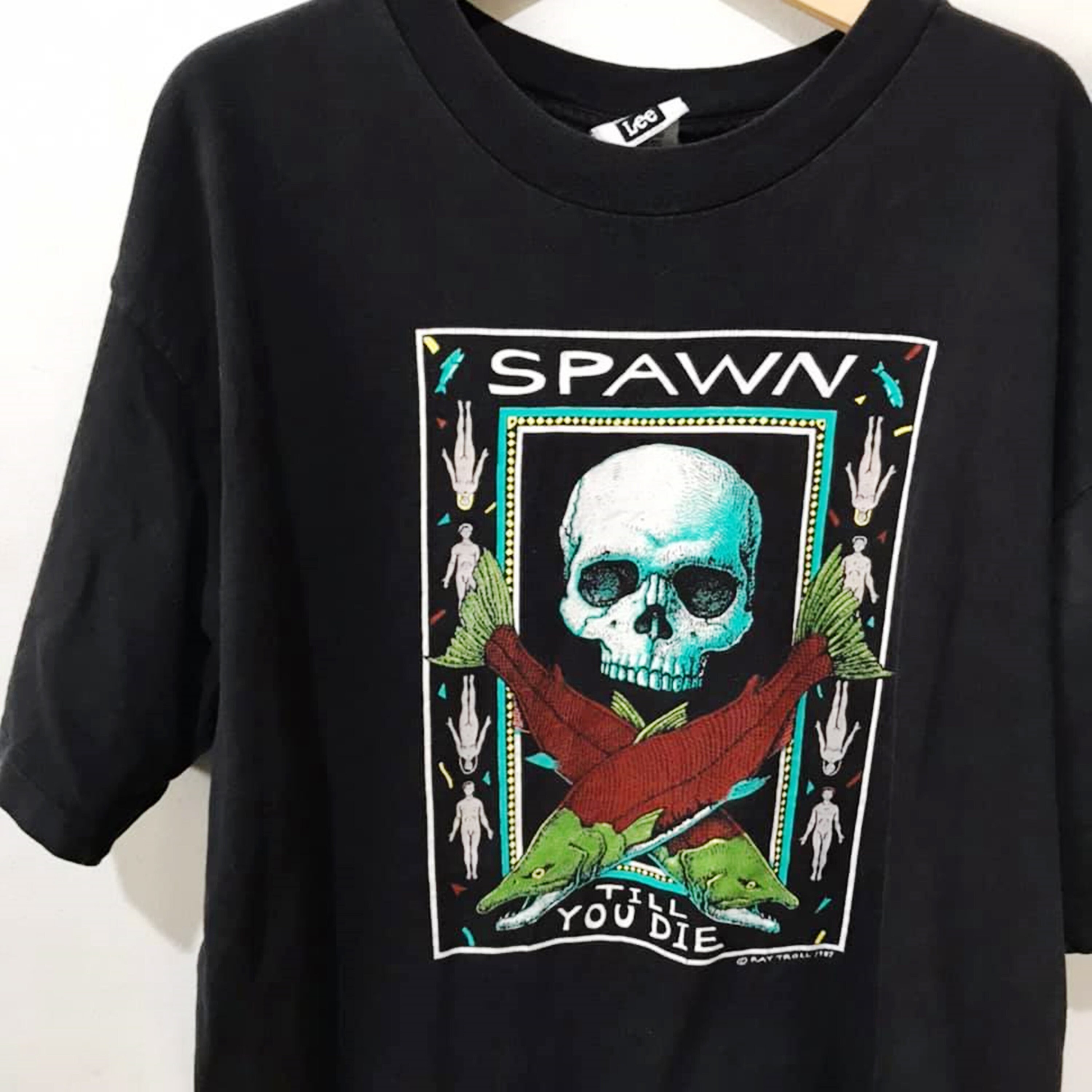 Vintage 1987 Ray Troll Spawn Till You Die Shirt Size XL Free | Etsy