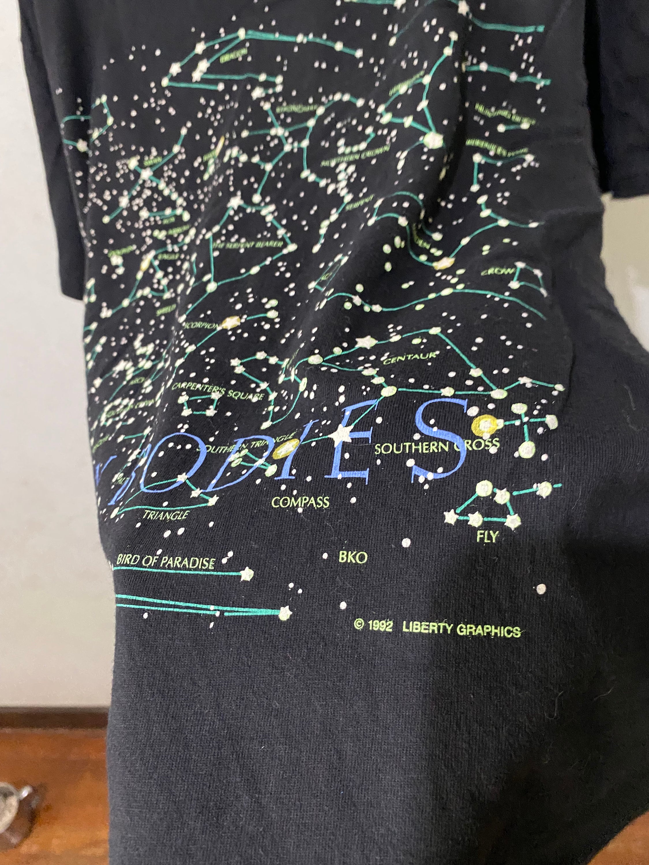 Vintage 90s Heavenly Bodies Galaxy T-shirt Size M - Etsy