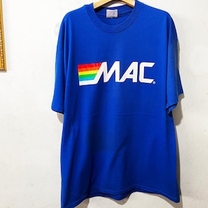 Maglietta vintage anni '90 MAC taglia XL, maglietta vintage per computer, maglietta vintage da geek, maglietta vintage da hardware