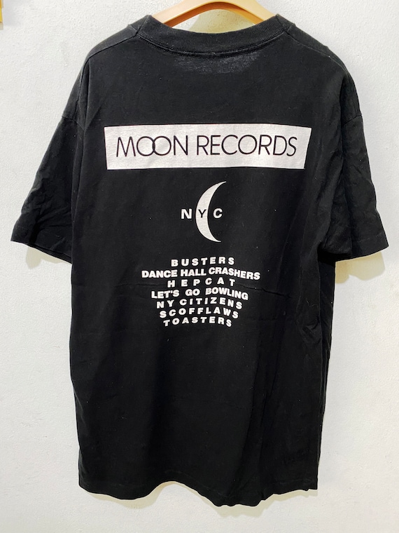 Vintage 90s Moon Ska Records Shirt Size XL - image 5