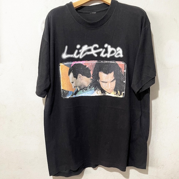 Vintage 90s Litfiba T-shirt Size L - Etsy