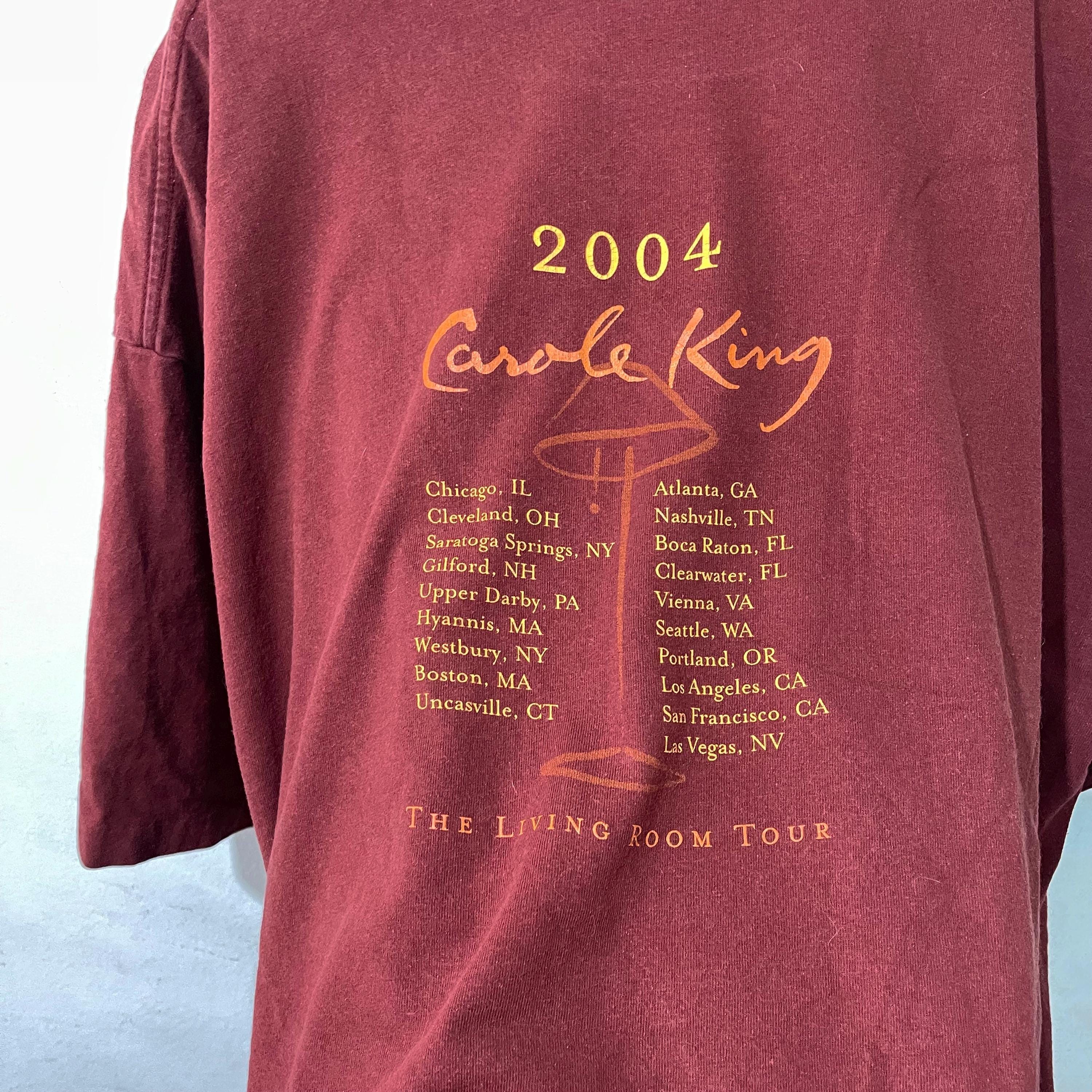 Vintage 2004 Carole King the Living Room Tour T-shirt Size XXL - Etsy