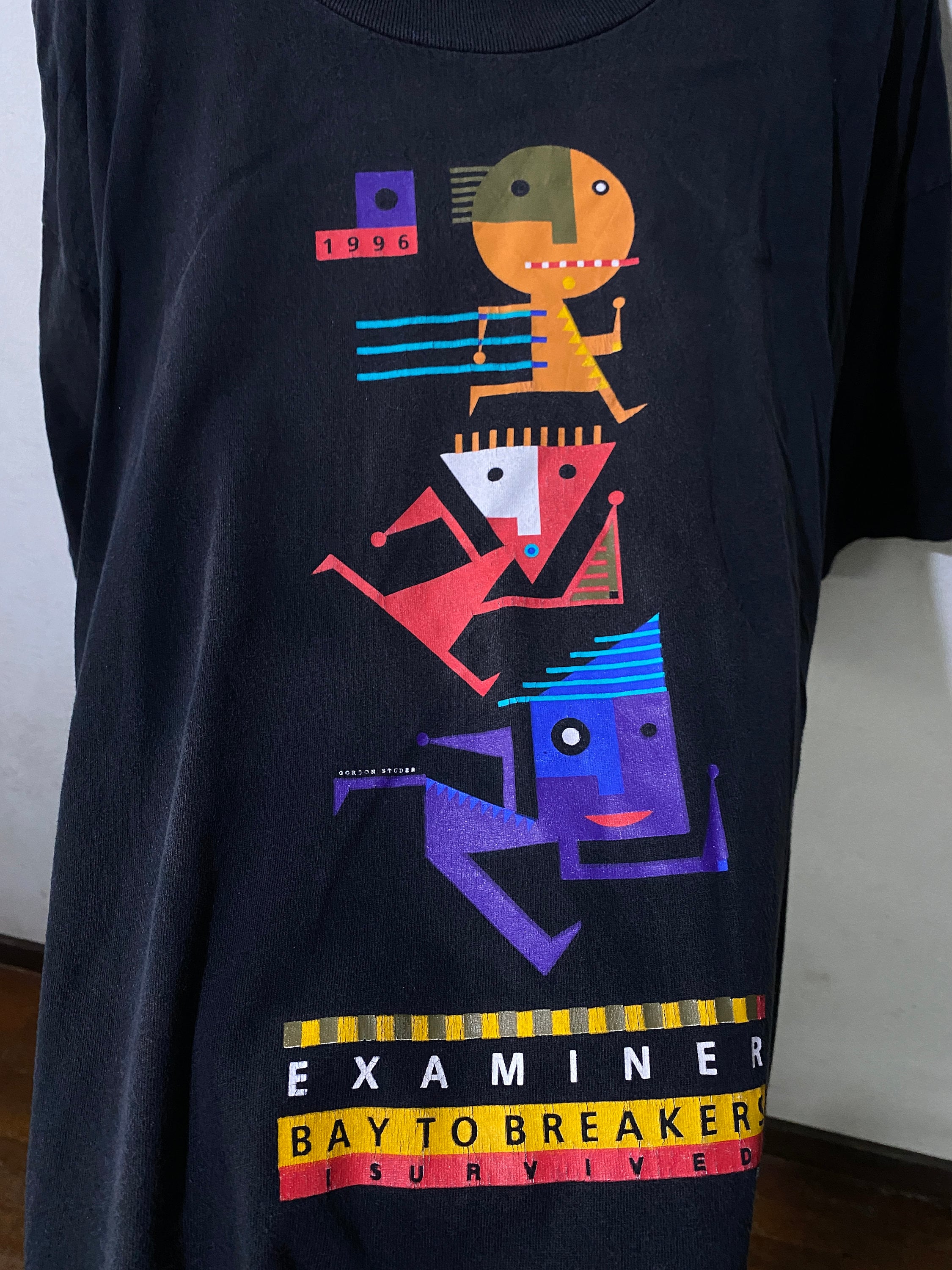 Vintage 1996 Bay to Breakers T-shirt Size XL - Etsy