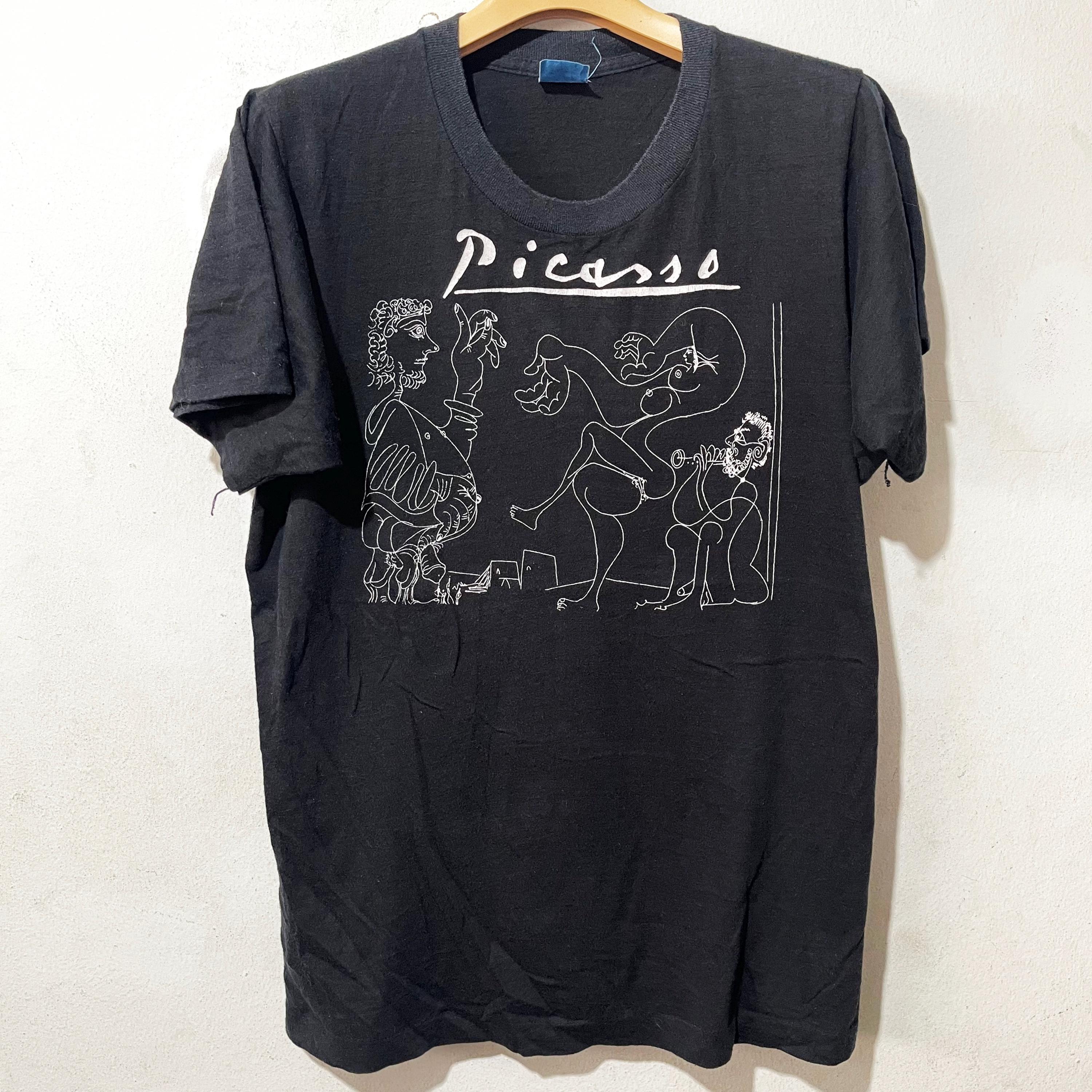 Vintage 80s Pablo Picasso T-shirt Size M-L - Etsy
