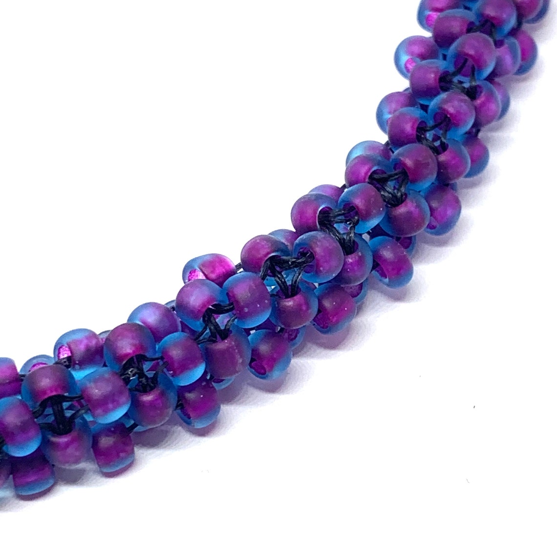 Three Pendant Necklace Fuchsia Crystals Framed in Goldplated Etsy