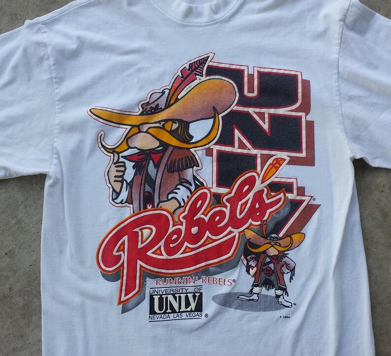Vintage 1994 UNLV Runnin' Rebels NCAA T Shirt / Tee no - Etsy