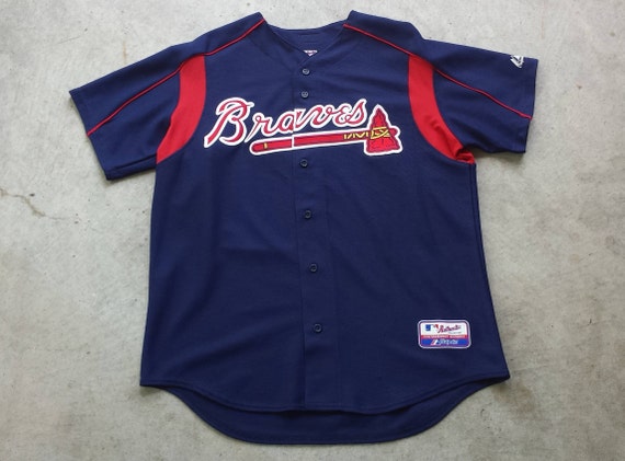 Buy Vintage Early 2000's Atlanta Braves MLB Jersey / Majestic