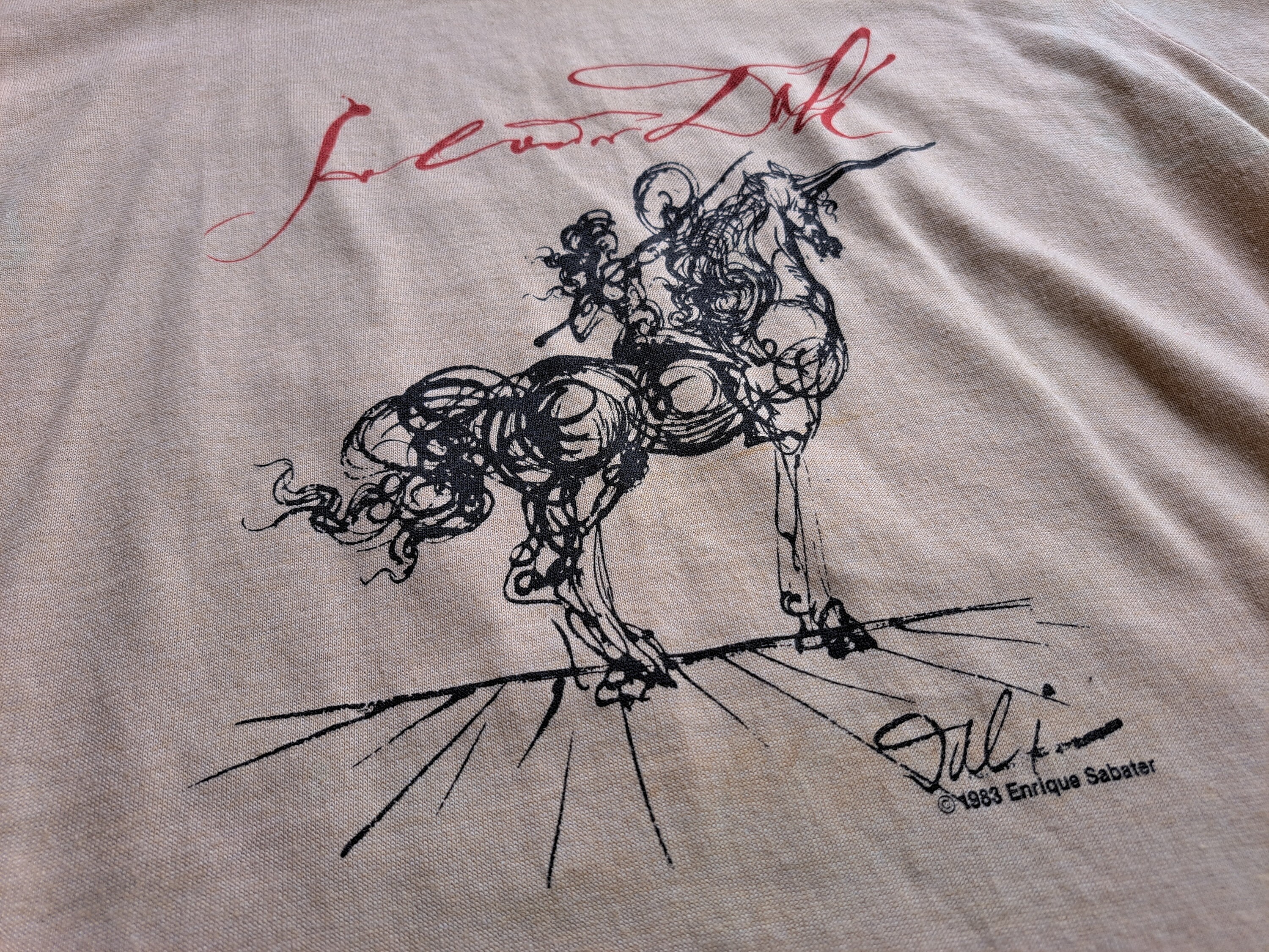 Vintage Salvador Dali Shirt - Etsy Canada
