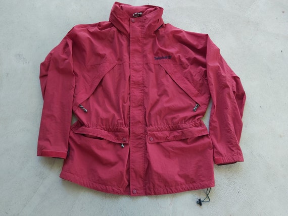 Vintage 1990's Timberland Rugged Wear Spring / Fall Zip-up Jacket