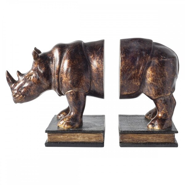 Rhino Paar Buchstützen