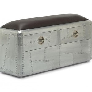 Banco industrial con 2 cajones oferta showroom vendido como | Etsy