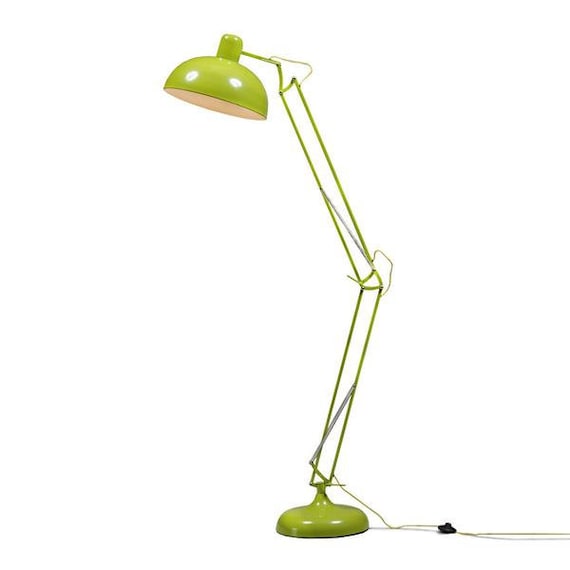 lime green floor lamp