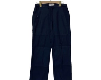 Vintage Bragent Trousers Navy Formal Wool Slack Pants
