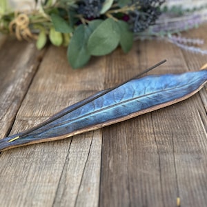 Incense Burner Holder-Incense Burner Ceramic-Incense Holder-Incense Burner for Sticks-Incense Burner Stick-Incense Holder Ceramic Leaf