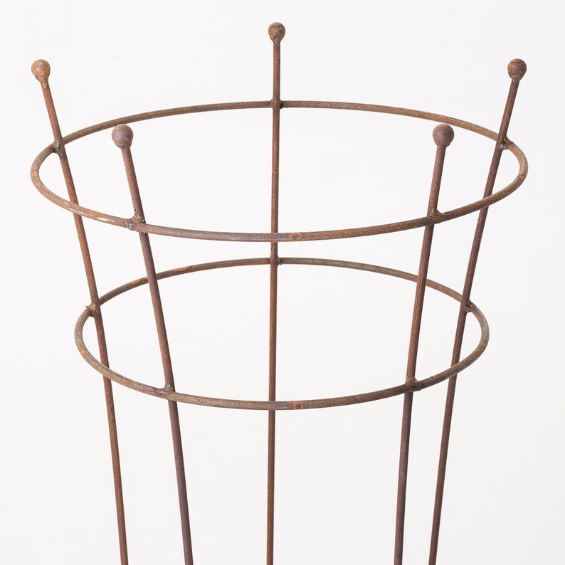 Heavy Duty Handmade Steel Peony Stand In Rust Etsy