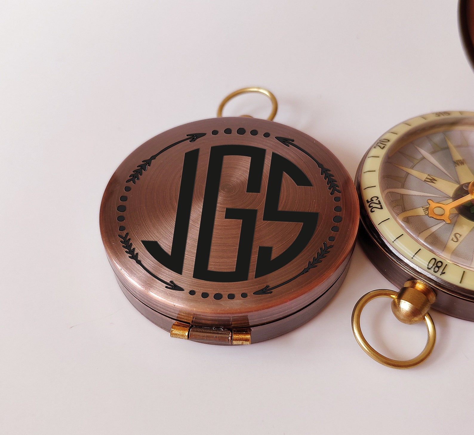 My son personalized engraved Compass custom son name gift Etsy