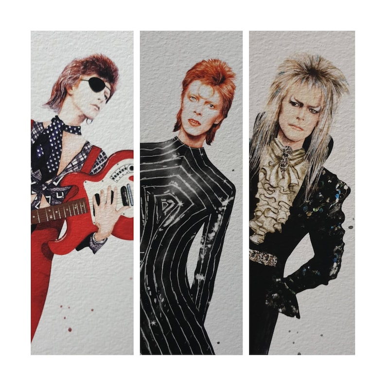 David Bowie Cat From Japan Print Choice of 3 Sizes Bowie Etsy