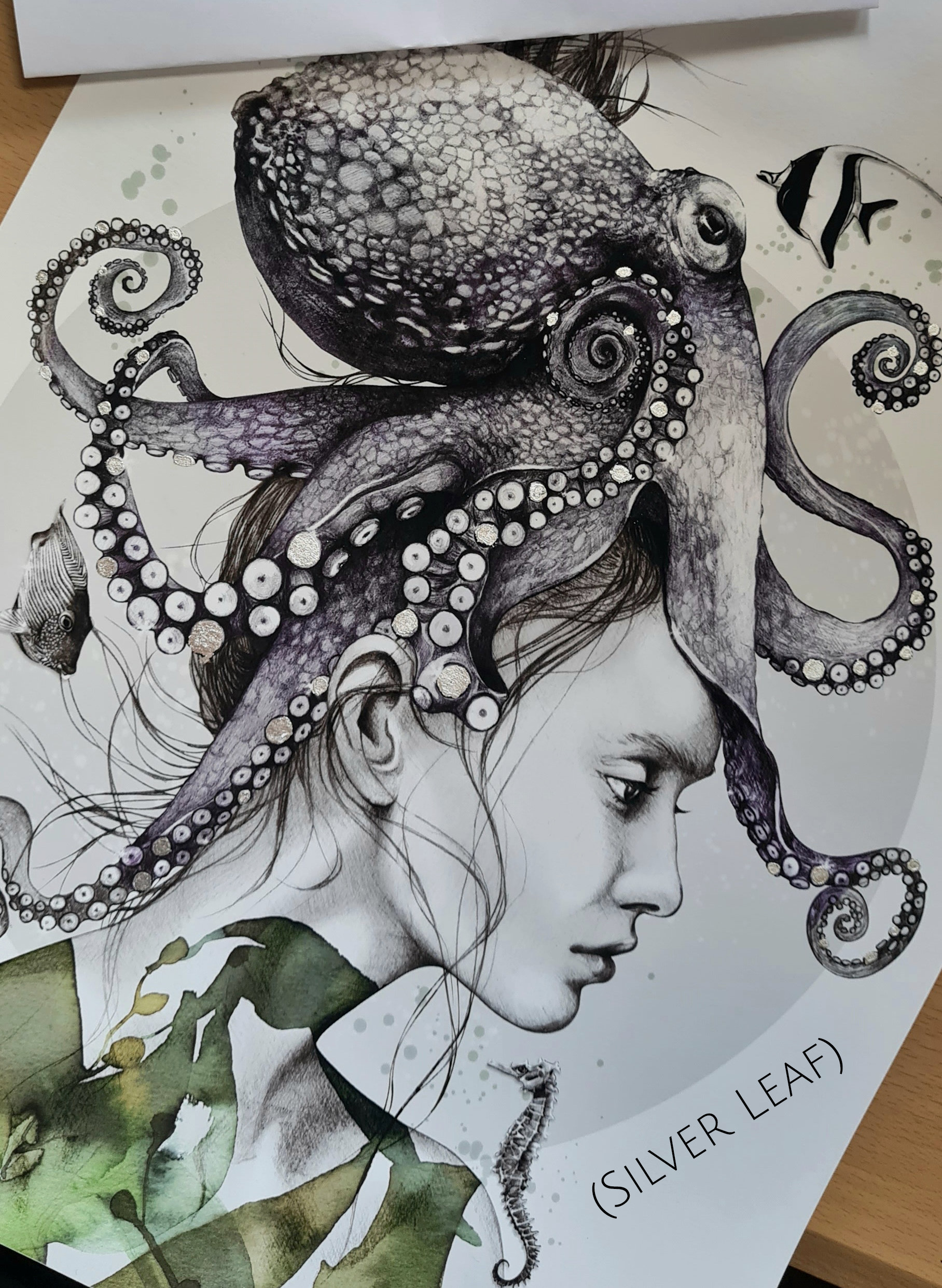 タコ 静物 油彩画 71PhpozAN+L._AC_UF1000,