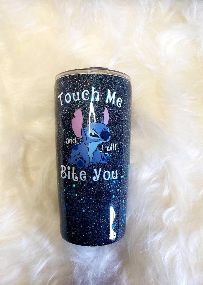 Glitter stitch tumbler, Stitch Glitter tumbler, Stitch tumbler, Stitc…
