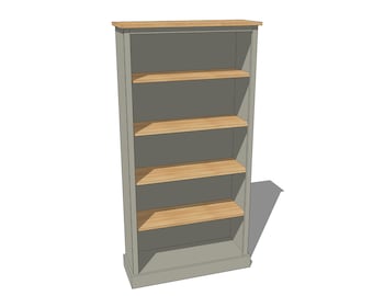 Easy Bookshelf 180cm tall foot Shelf Building plans. Furniture Plans Book Shelf Solid Wood Hallway Shelf Library