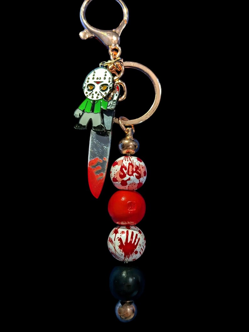 Horror Movie Jason Keychain - Etsy