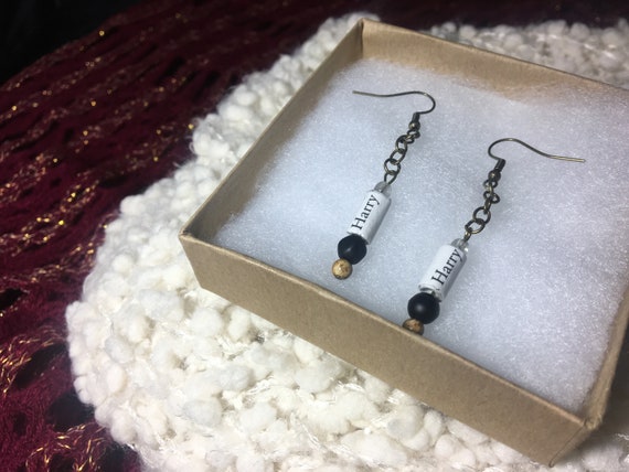 Etsy harry shop potter earrings