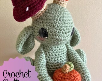 Forest Sprite Crochet Pattern - Magical Pixie, Faerie Amigurumi
