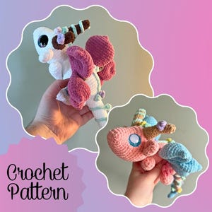 Thornwyck the Fairy Dragon Crochet Pattern - Dragon Amigurumi - Fantasy Crochet