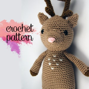 Amigurumi Deer Crochet Pattern - Darcy the Deer