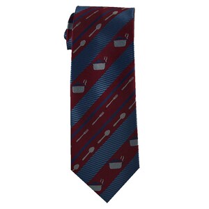 Cook tie for chefs and food lovers available in five colors image 5