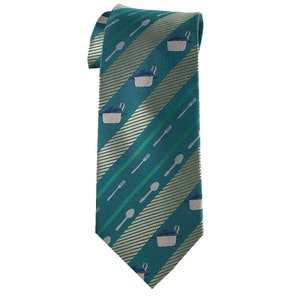 Cook tie for chefs and food lovers available in five colors image 3