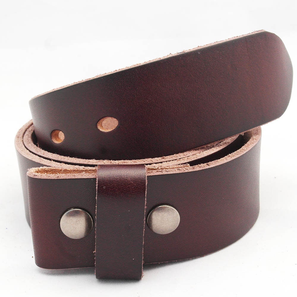 Boucle De Ceinture Artisanale Cuir, Thème Pêche à La Truite, Made In USA