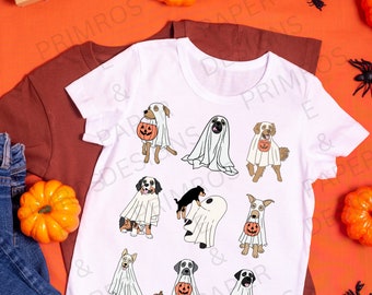 Cute Dog Ghosts