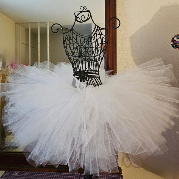 White tutu,  Girls White tutu, Fairy Tutu, Wedding Tutu, First Birthday tutu, Baby Tutu, Photoshoot tutu, All Sizes available