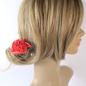 Coral Hair Accessoire Prom Sieraden voor Vrouwen Gift Prinses Sieraden Geel Haar Stick voor Vriend Verjaardagscadeaus Geel Accessoire zonnige bloemen Coral