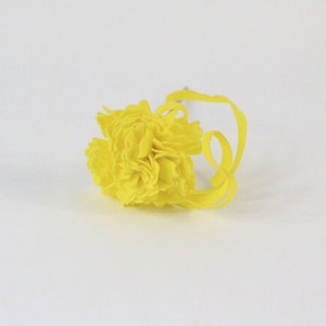 Coral Hair Accessory Prom Jewelry for Women Gift Princess Jewelry Yellow Hair Stick for Friend Birthday Gifts Yellow Accessory sunny flowers image 9