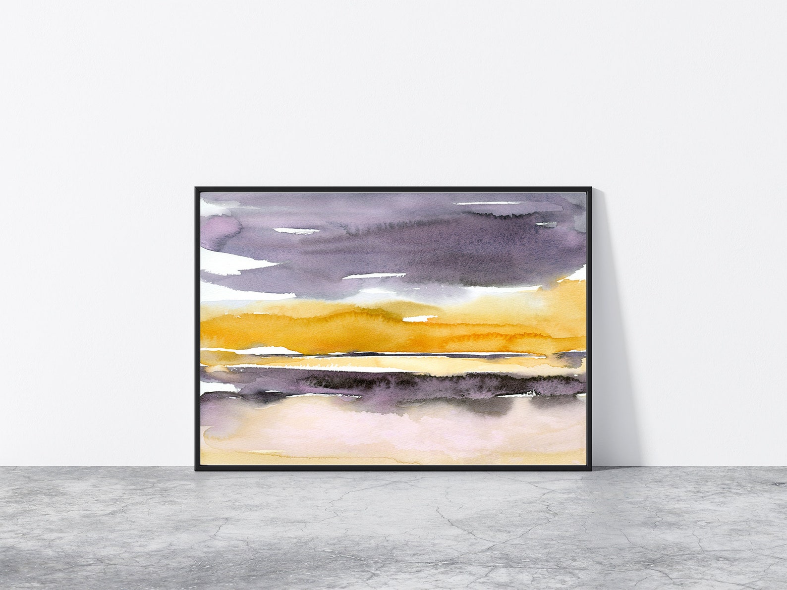 Abstract Landscape Printable Wall Art Instant Download DIY - Etsy