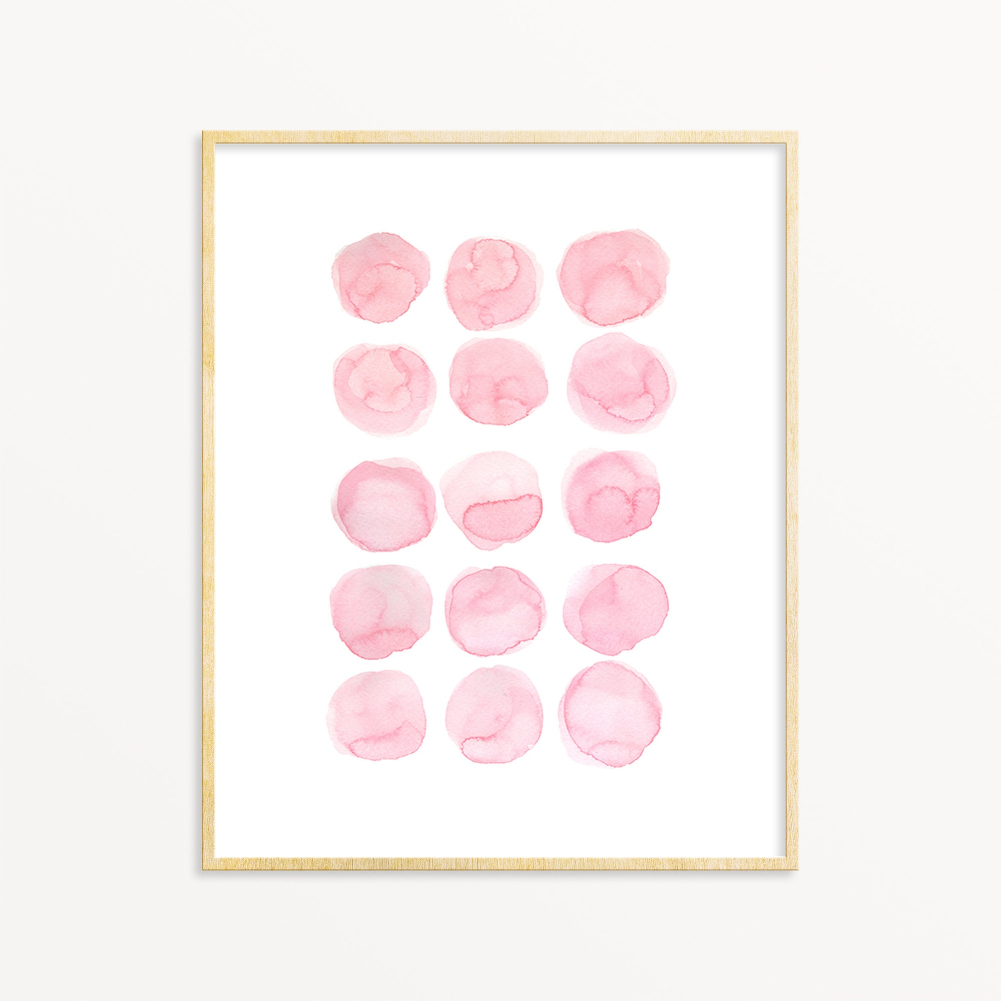 Pink Abstract Printable Wall Art instant Download DIY Print | Etsy