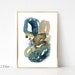 Abstract Watercolor Art Print Instant Download DIY Printable - Etsy